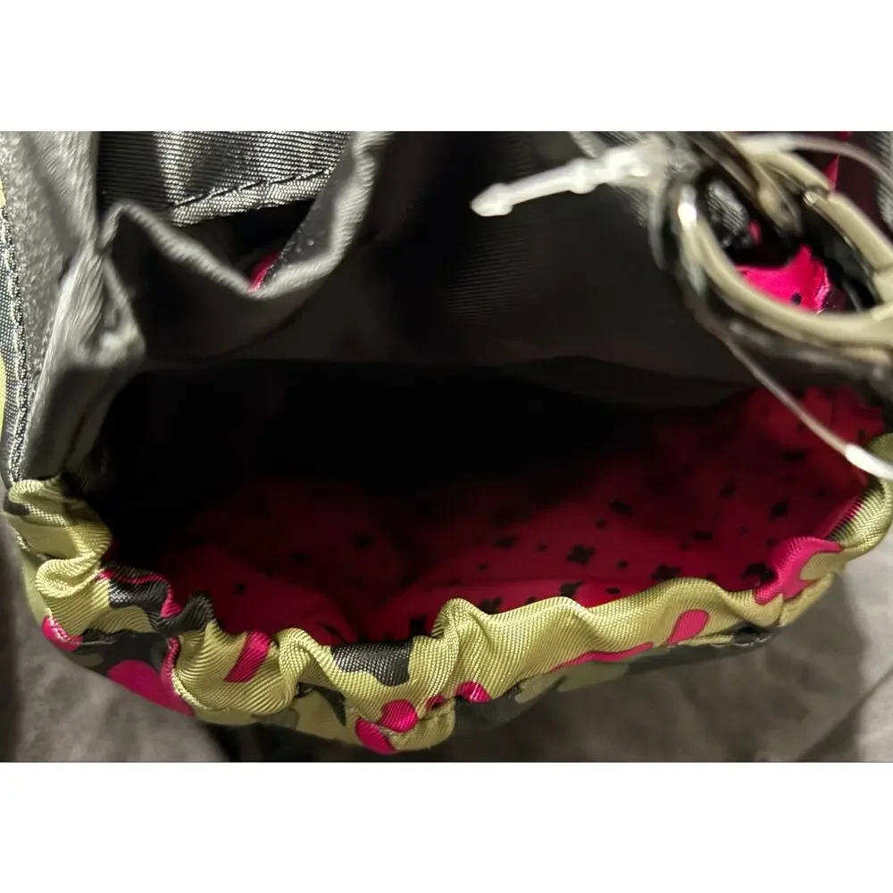 Lug Romper 2 Tote Camo Orchid Pink Green Black Convertible Crossbody Travel Bag